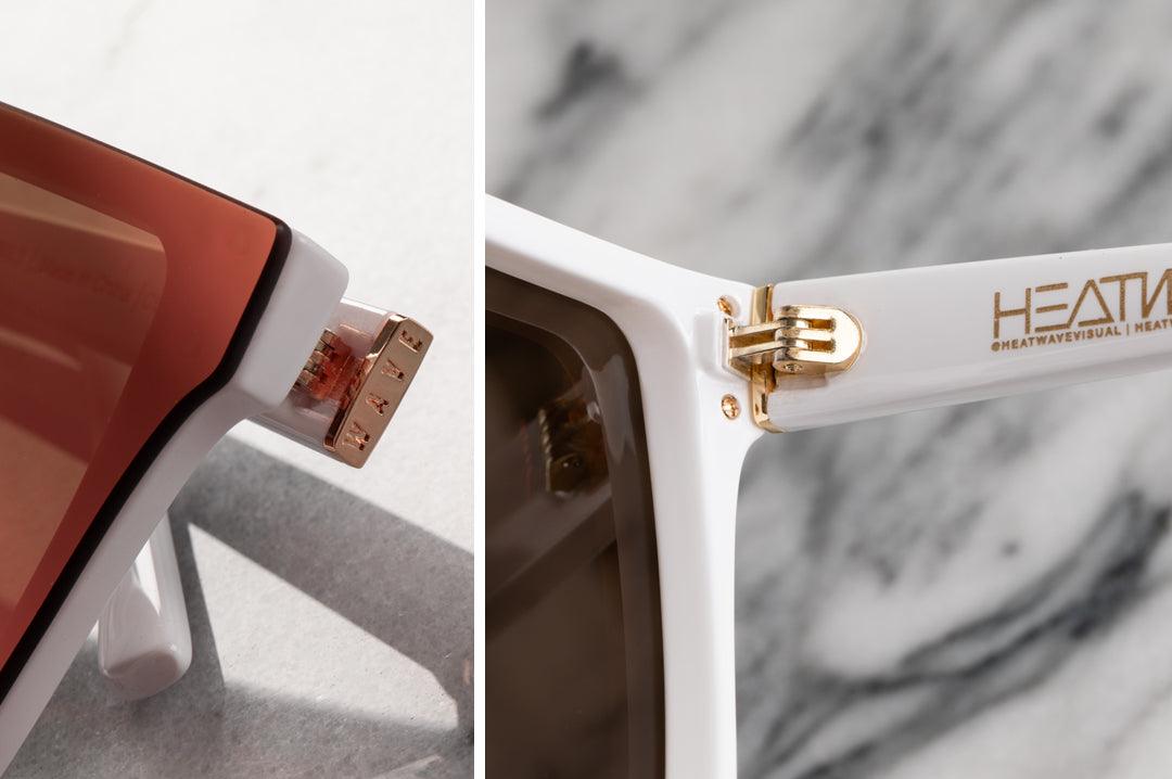 CLARITY SUNGLASSES: WHITE (SPECTRUM LENS) - Purpose-Built / Home of the Trades
