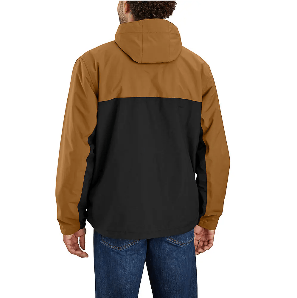 Storm Defender Relaxed Fit Light weight Packable Jacket - Carhartt Brown/Black - Purpose-Built / Home of the Trades