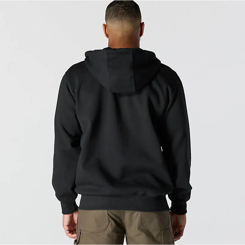Rain Defender Loose Fit Heavyweight Full-Zip Sweatshirt - Black