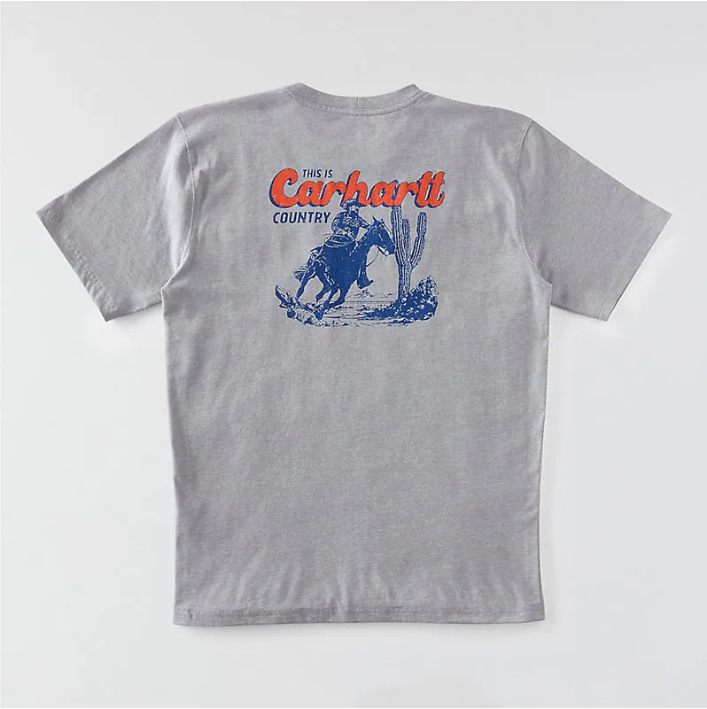 Irvine Relaxed Horse T-shirt - Heather Gray