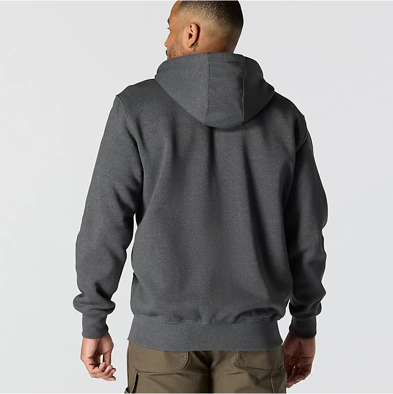 Rain Defender® Loose Fit Heavyweight Full-Zip Sweatshirt - Carbon Heather