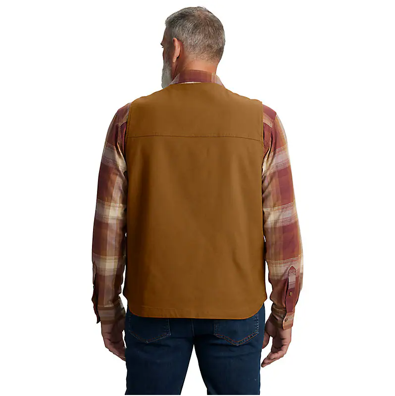 Montana Relaxed Fit Duck Vest, Carhartt Brown