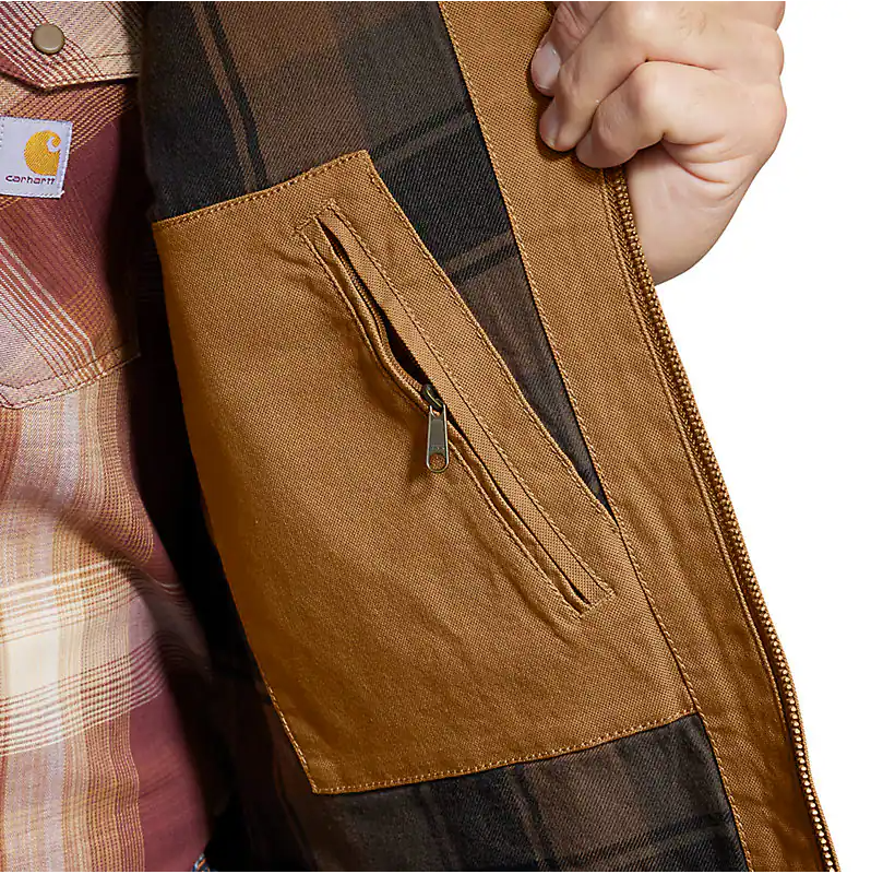 Montana Relaxed Fit Duck Vest, Carhartt Brown
