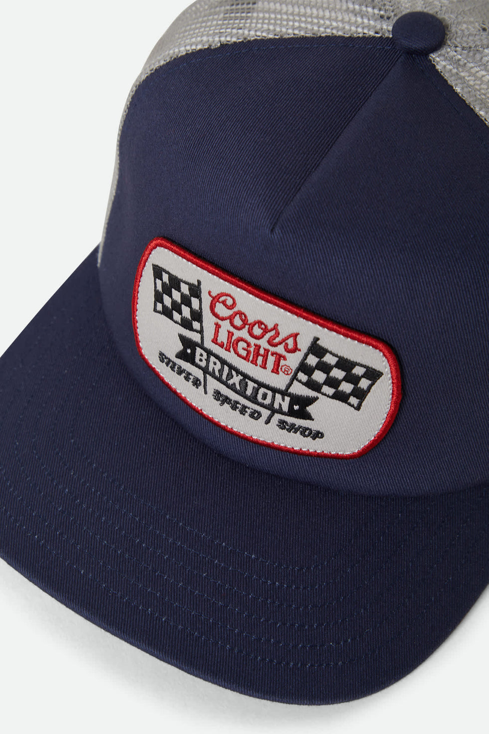 Coors Light Pit Stop Trucker Hat- Coors Navy/Silver