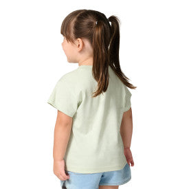 Youth Girls Short-Sleeve Garden Pocket T-Shirt - Sea Foam