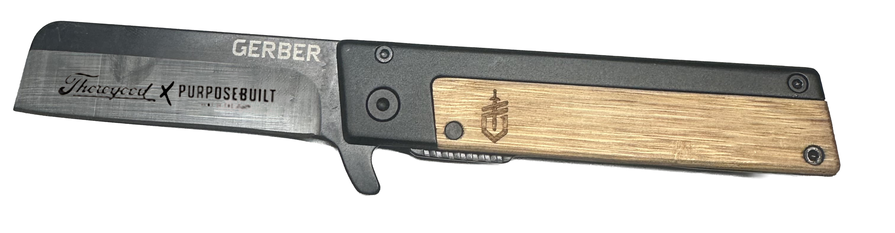 Quadrant Everyday Carry Knife - Black Bamboo - Gift with Purchase (Thorogood)