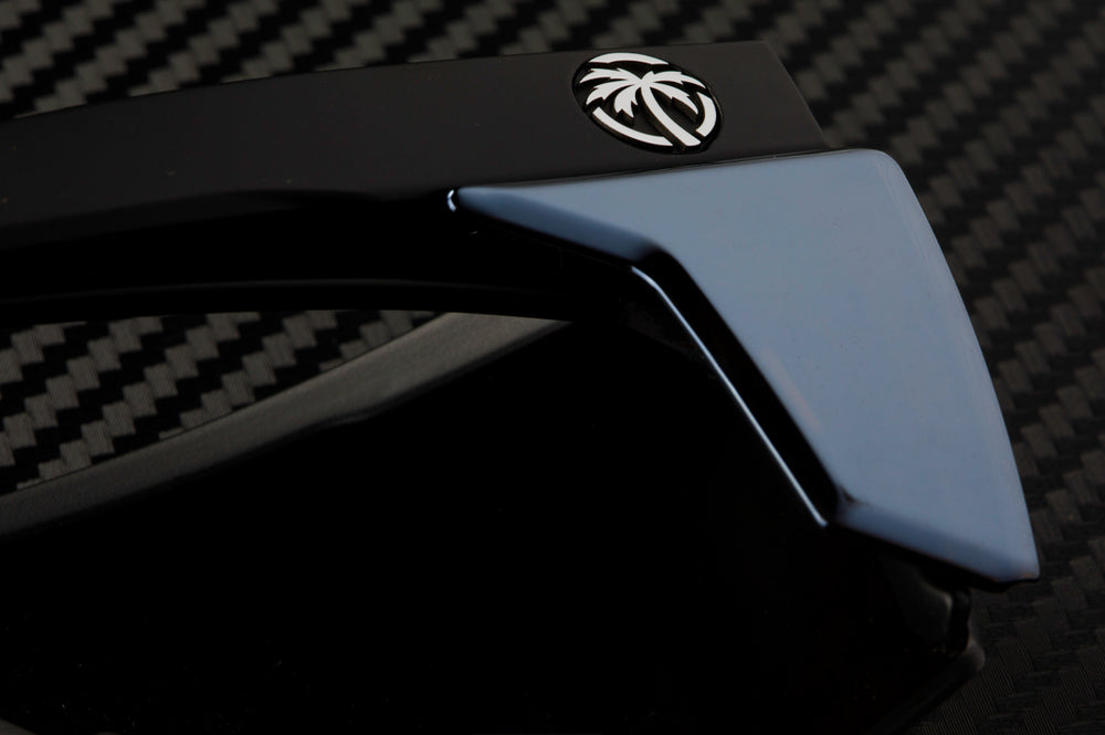 Performance Lazerface Matte Black - Silver Lens