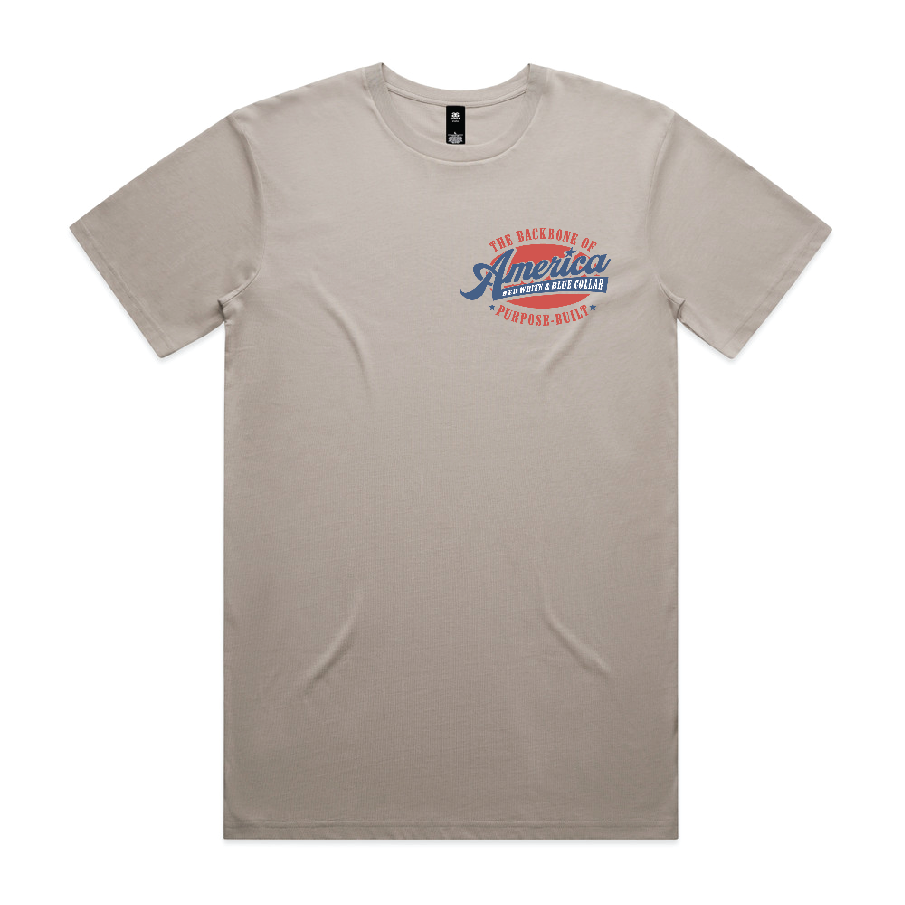 Backbone of Blue Collar, Military Grey