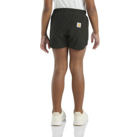 Youth Rugged Flex Ripstop Short - Caviar Black