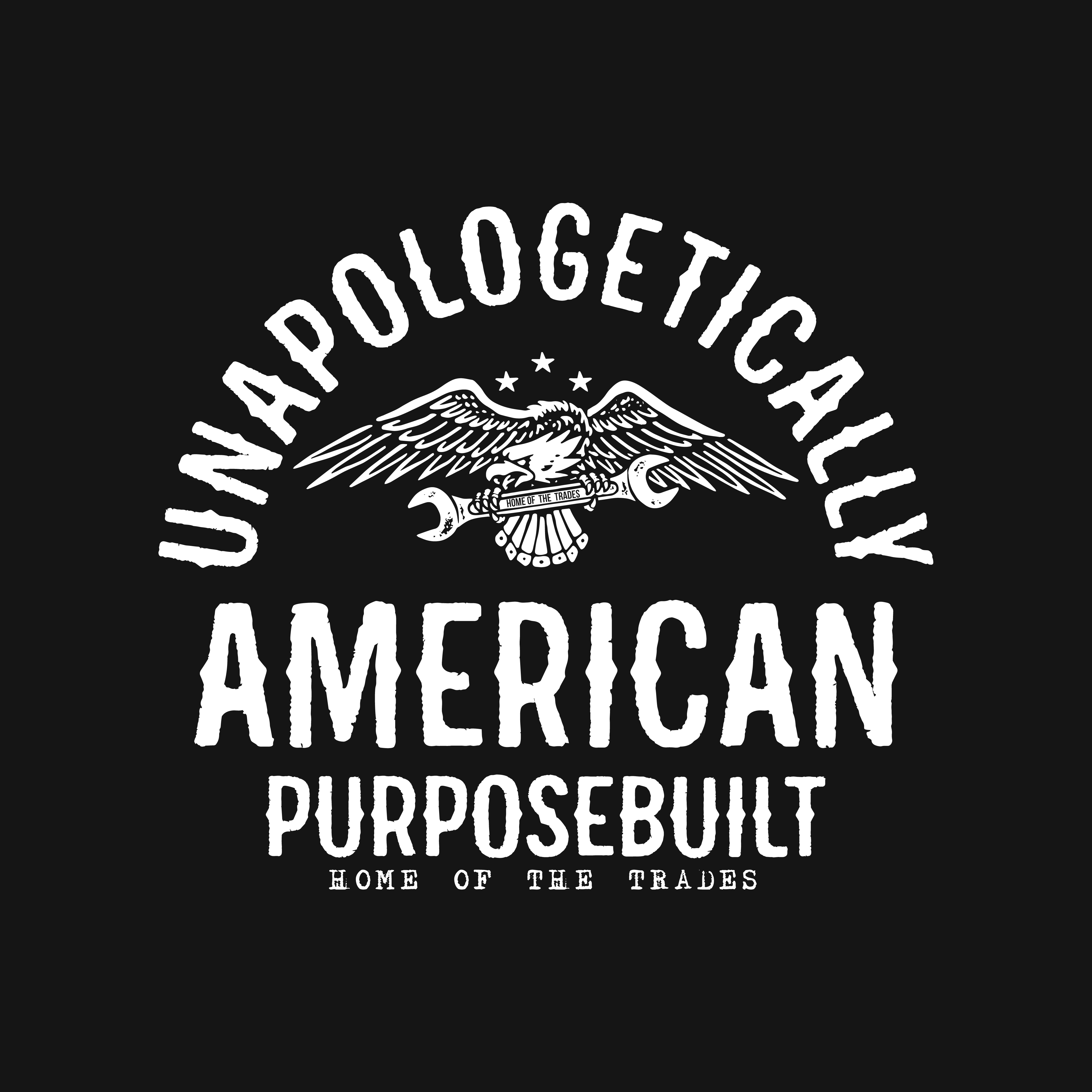 Unapologetically America HD Musce Tee, Faded Bone