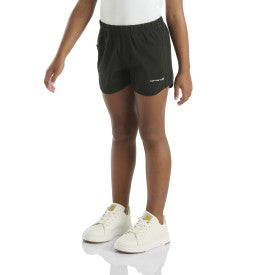 Youth Rugged Flex Ripstop Short - Caviar Black