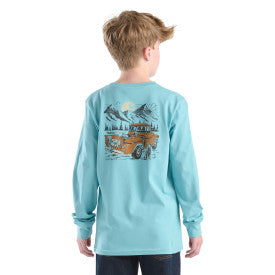 Youth Boys Long-Sleeve Truck Pocket T-Shirt - Stillwater