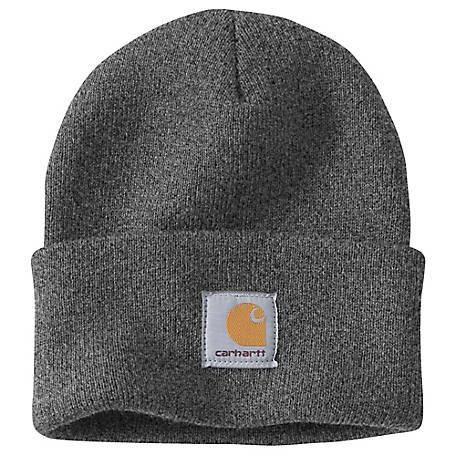 A18 Knit Cuffed Beanie - Coal Heather - CARHARTT - Headwear