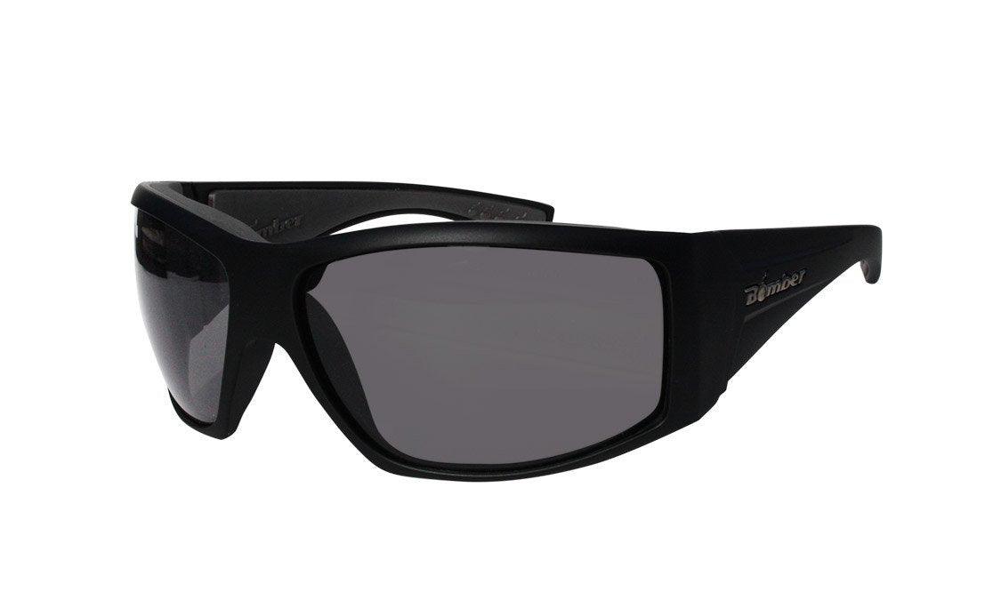 AHI Safety Sunglasses - Smoke Z87 - BOMBER EYEWEAR - Eyewear