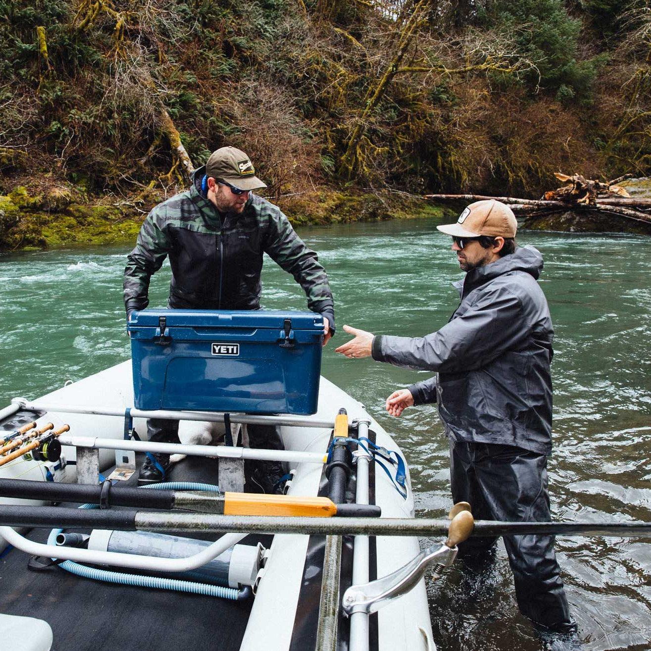 Tundra 45 Cooler: Navy - Purpose-Built / Home of the Trades